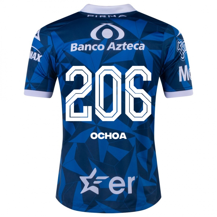 Criança Camisola Barúc Ochoa #206 Azul Alternativa 2023/24 Camisa