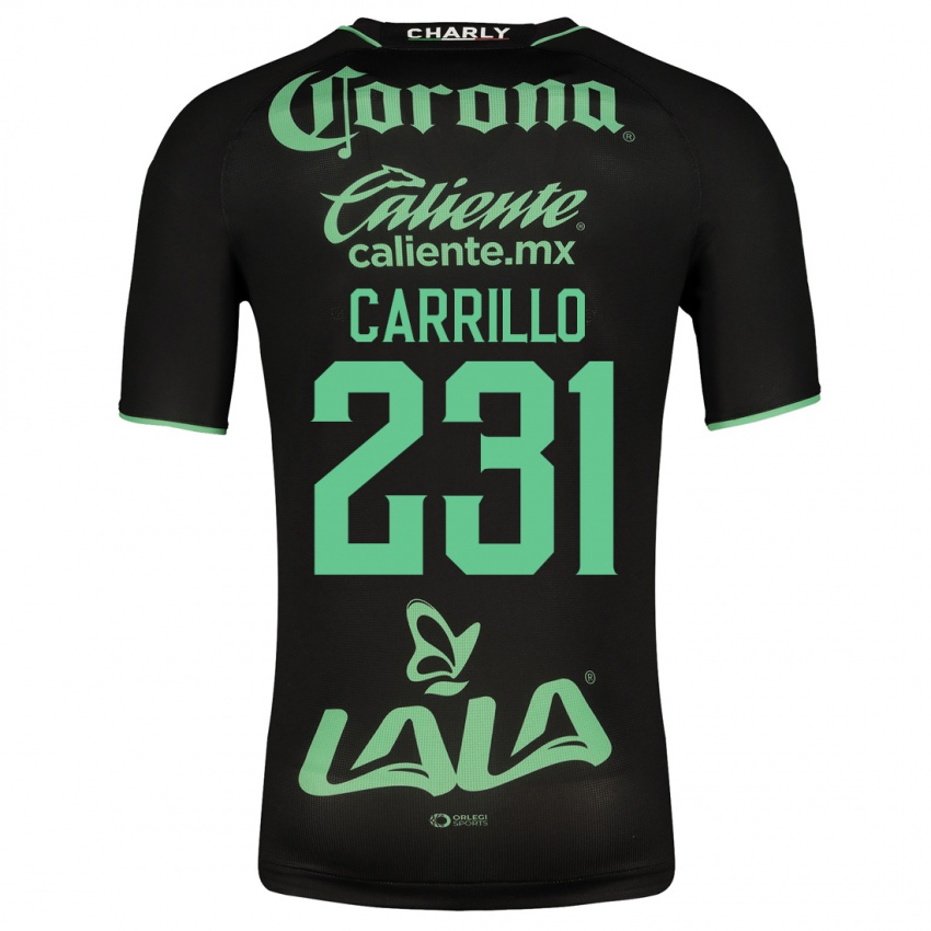 Criança Camisola Ángel Carrillo #231 Preto Alternativa 2023/24 Camisa