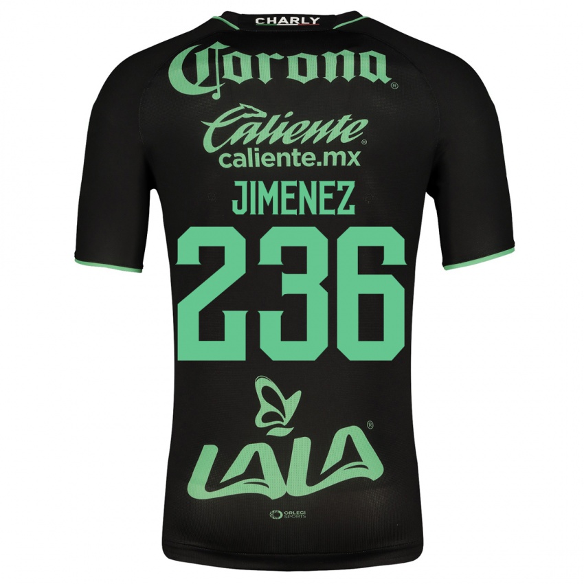 Criança Camisola Tahiel Jiménez #236 Preto Alternativa 2023/24 Camisa