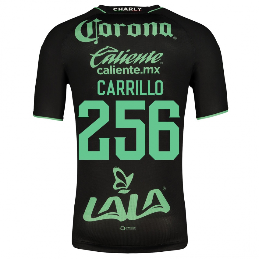 Criança Camisola Stéphano Carrillo #256 Preto Alternativa 2023/24 Camisa