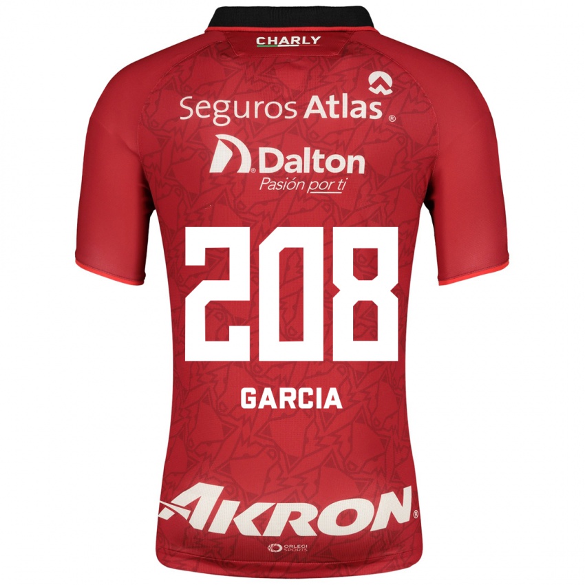 Criança Camisola Ángel García #208 Vermelho Alternativa 2023/24 Camisa