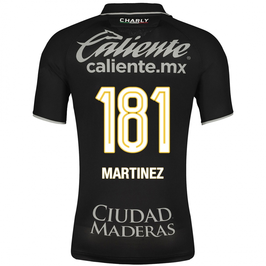 Criança Camisola Irving Martínez #181 Preto Alternativa 2023/24 Camisa