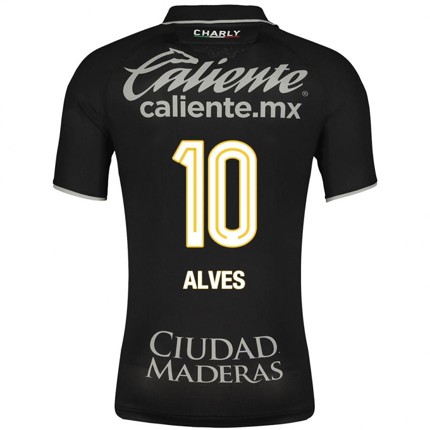 Criança Camisola Maria Alves #10 Preto Alternativa 2023/24 Camisa