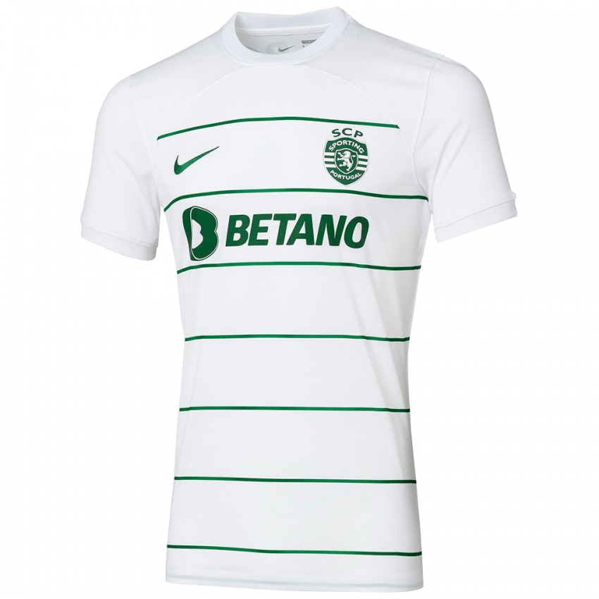 Criança Camisola Francisco Canário #0 Branco Alternativa 2023/24 Camisa