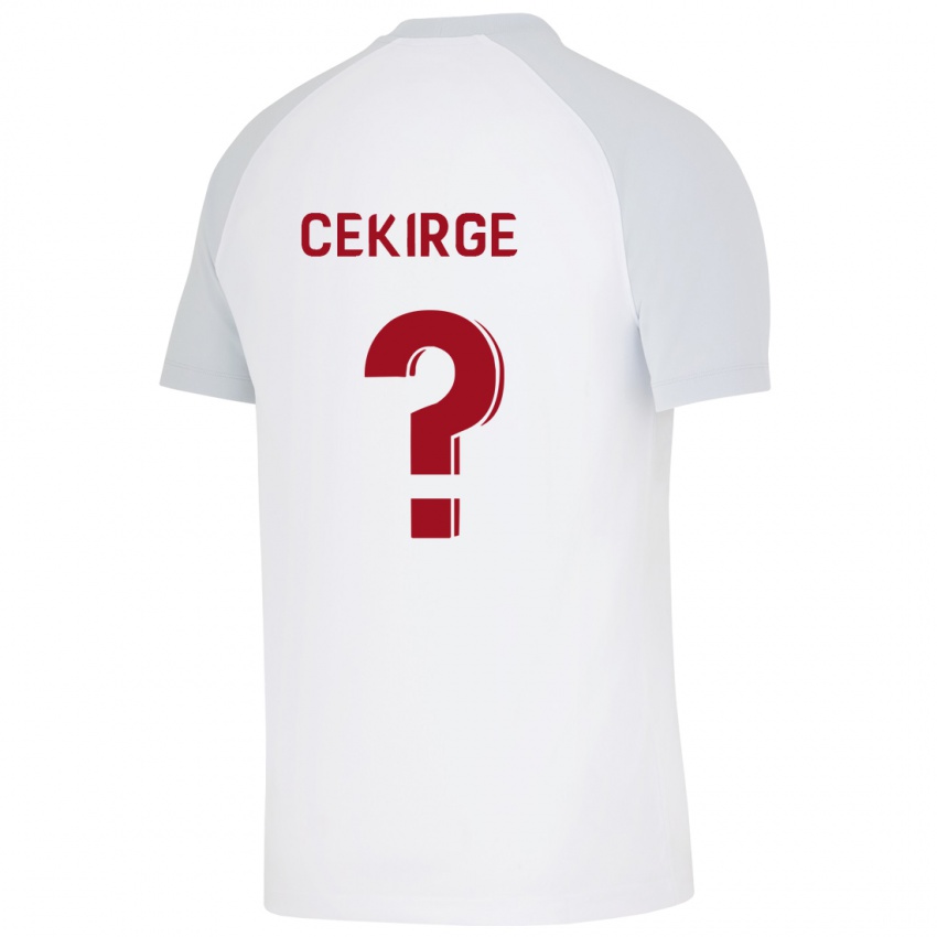 Criança Camisola Yasin Cekirge #0 Branco Alternativa 2023/24 Camisa