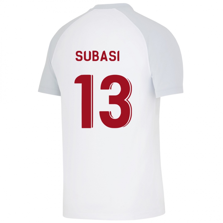 Criança Camisola Kadir Subasi #13 Branco Alternativa 2023/24 Camisa