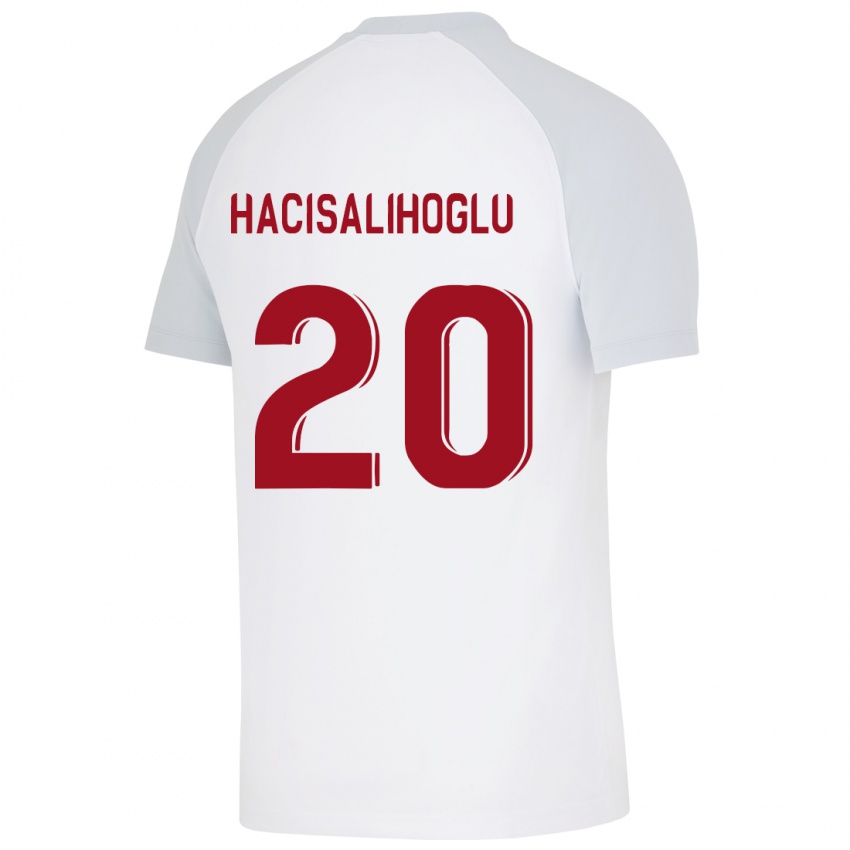 Criança Camisola Arda Hacisalihoglu #20 Branco Alternativa 2023/24 Camisa