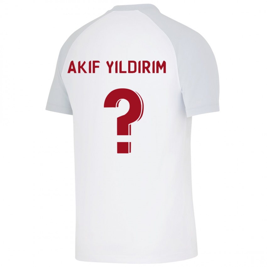 Criança Camisola Mehmet Akif Yıldırım #0 Branco Alternativa 2023/24 Camisa