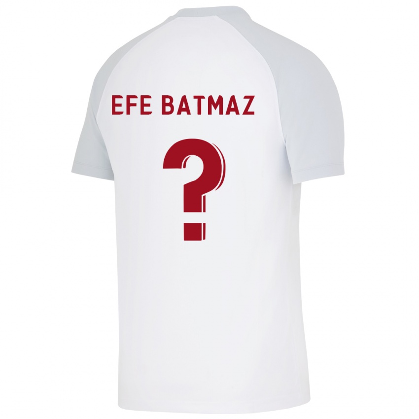 Criança Camisola Mert Efe Batmaz #0 Branco Alternativa 2023/24 Camisa