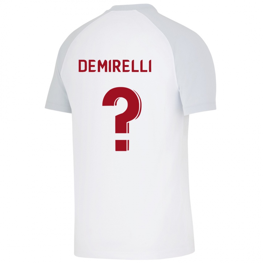 Criança Camisola Ahmet Demirelli #0 Branco Alternativa 2023/24 Camisa