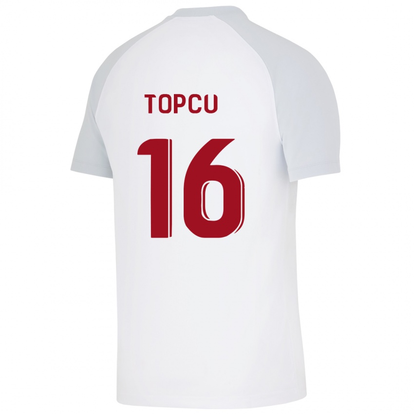 Criança Camisola Ebru Topçu #16 Branco Alternativa 2023/24 Camisa