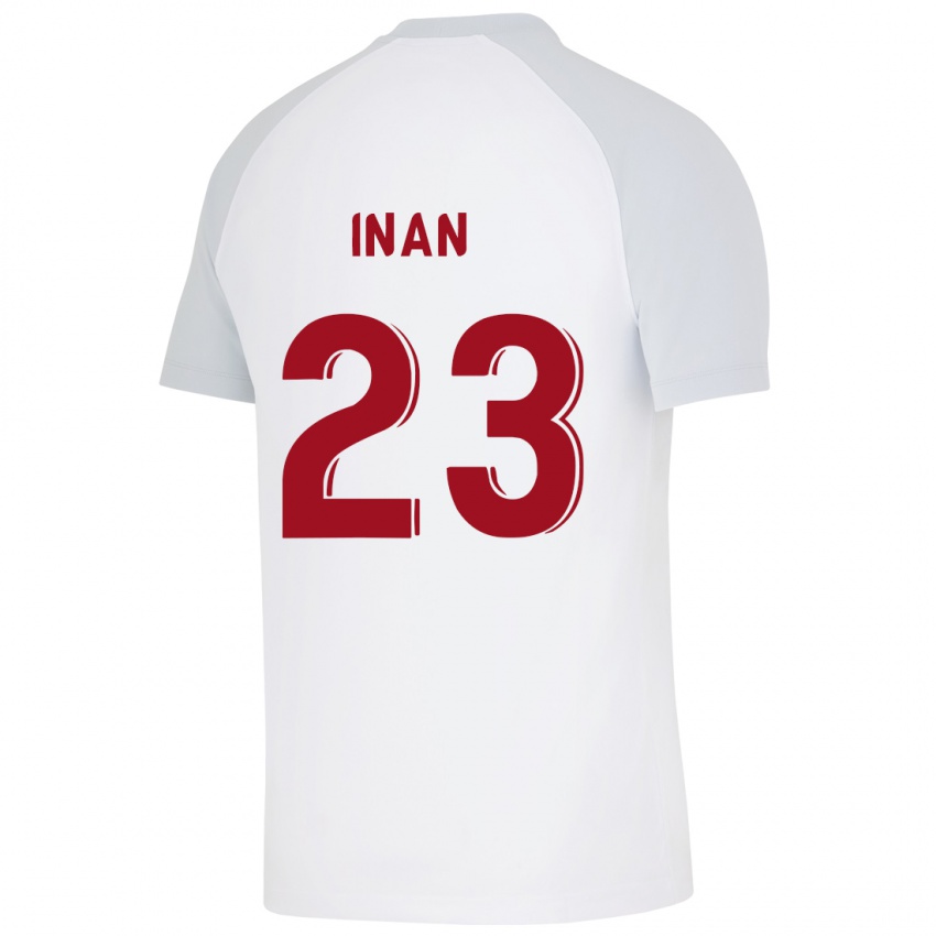 Criança Camisola Müge İnan #23 Branco Alternativa 2023/24 Camisa