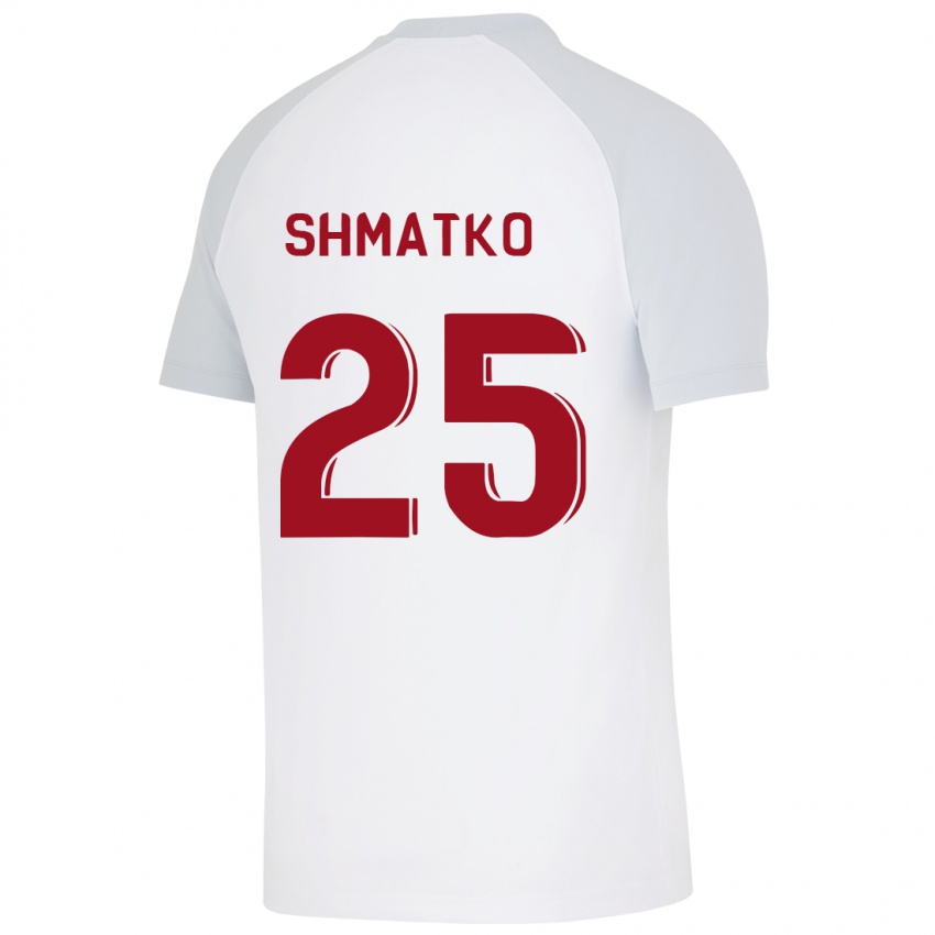 Criança Camisola Lyubov Shmatko #25 Branco Alternativa 2023/24 Camisa