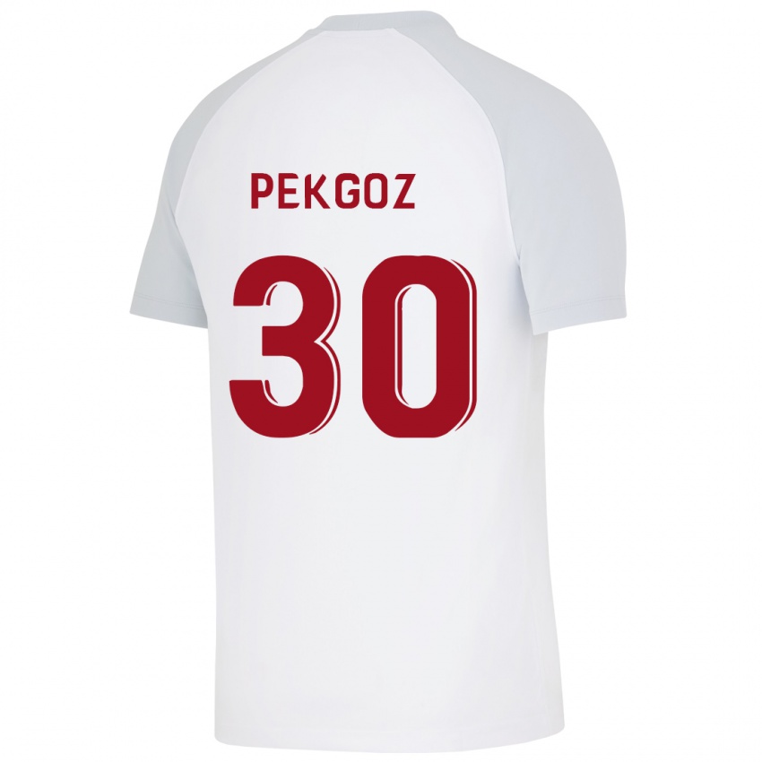 Criança Camisola Berra Pekgöz #30 Branco Alternativa 2023/24 Camisa