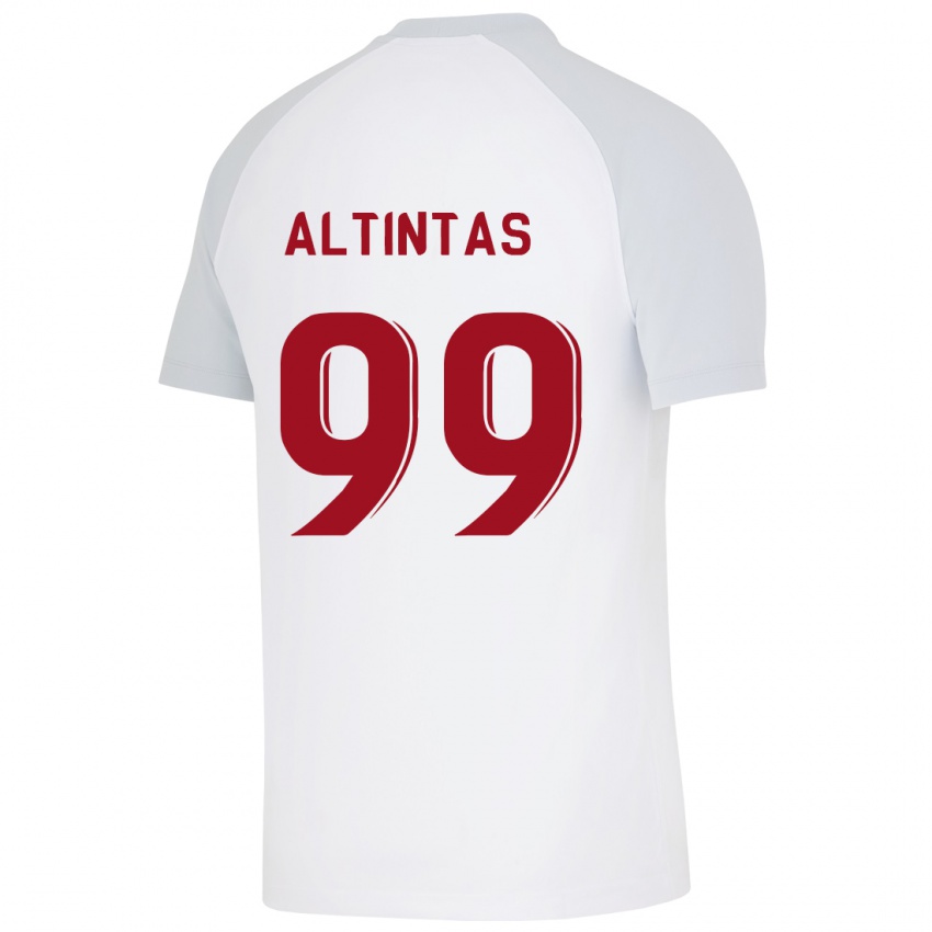 Criança Camisola Benan Altıntaş #99 Branco Alternativa 2023/24 Camisa