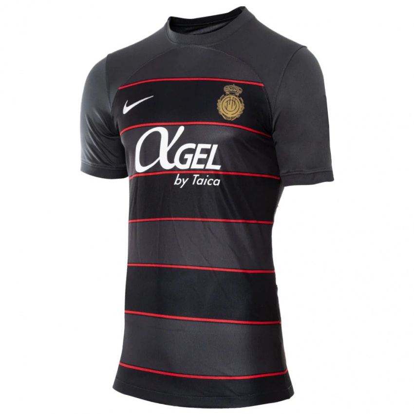 Criança Camisola Raúl Alarcón #0 Preto Alternativa 2023/24 Camisa