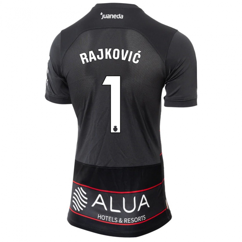 Criança Camisola Predrag Rajkovic #1 Preto Alternativa 2023/24 Camisa