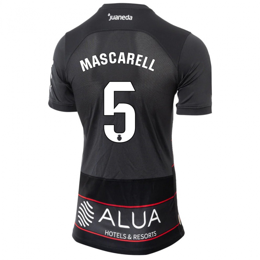 Criança Camisola Omar Mascarell #5 Preto Alternativa 2023/24 Camisa