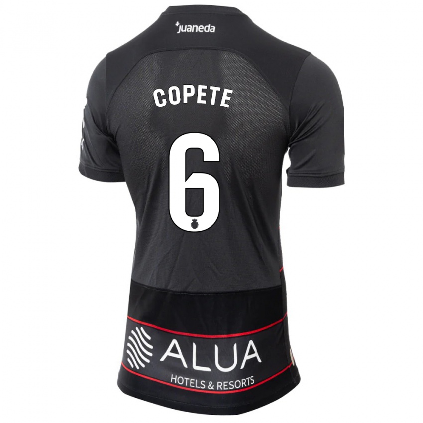 Criança Camisola José Copete #6 Preto Alternativa 2023/24 Camisa