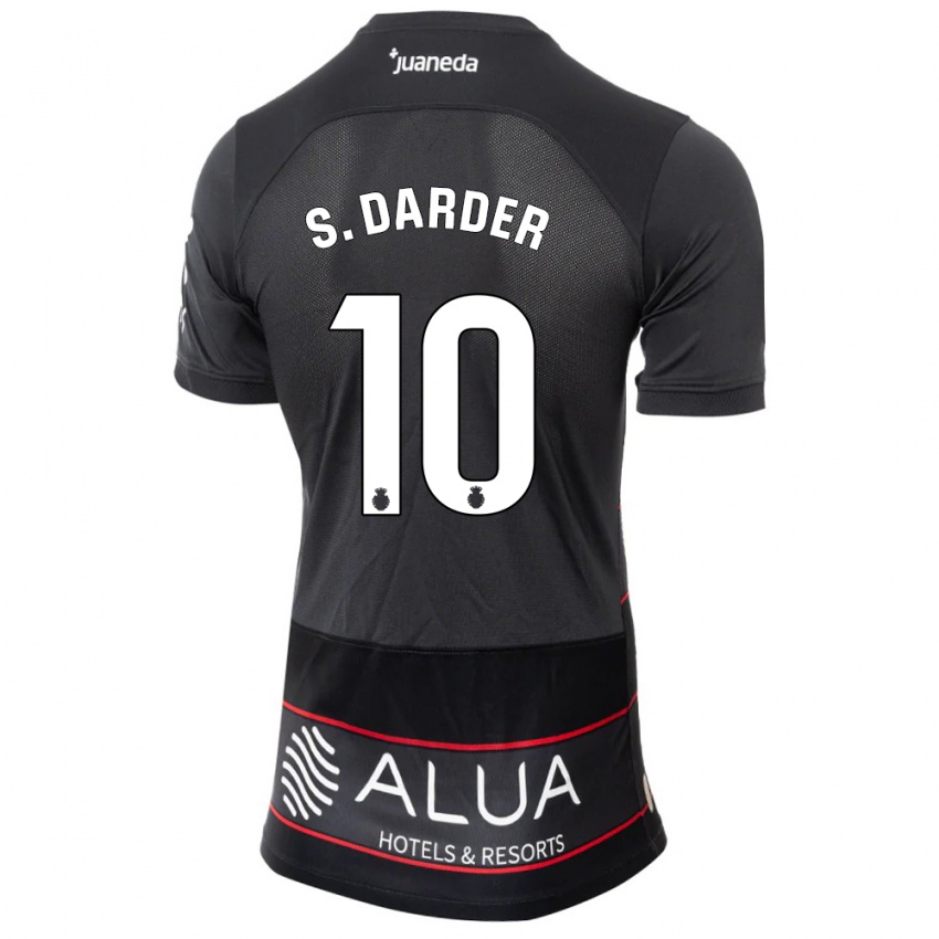 Criança Camisola Sergi Darder #10 Preto Alternativa 2023/24 Camisa