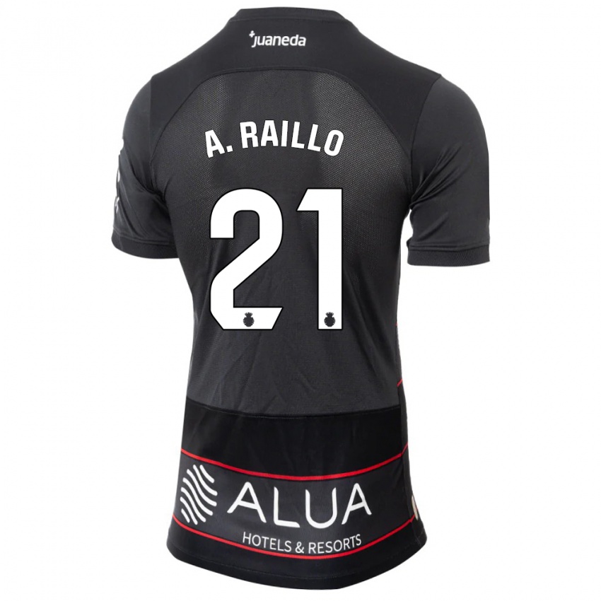 Criança Camisola Antonio Raíllo #21 Preto Alternativa 2023/24 Camisa