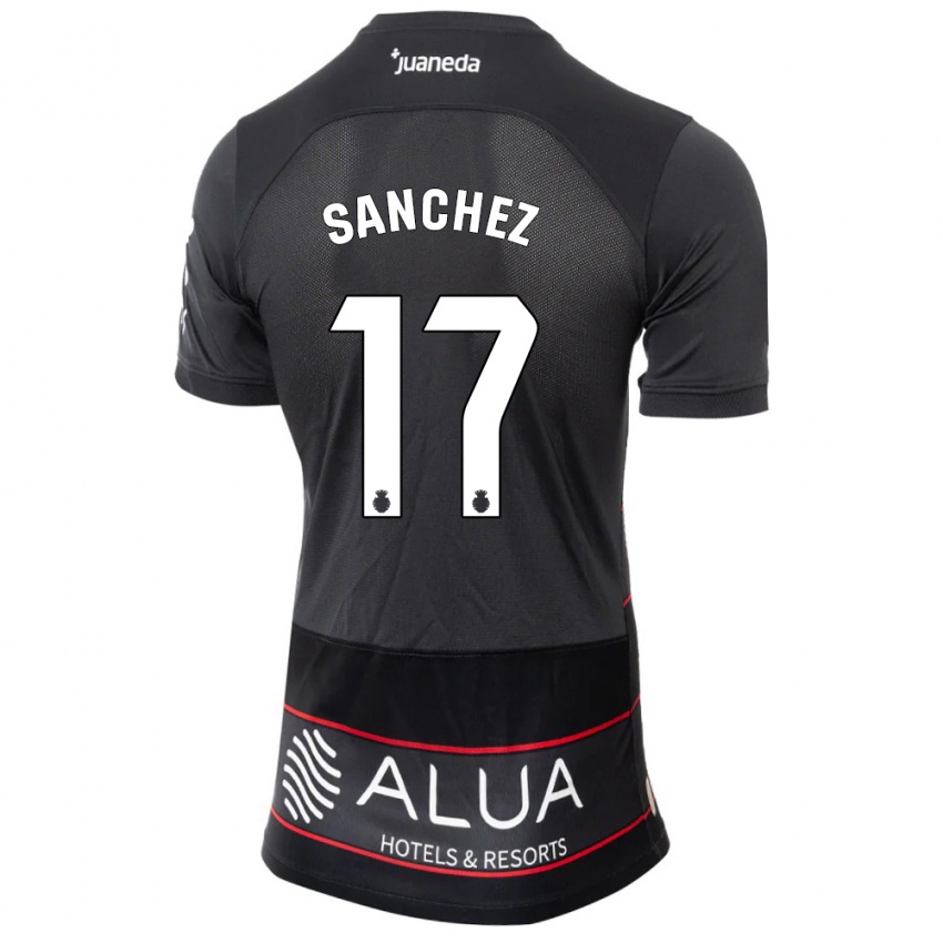 Criança Camisola Avelino Sánchez #17 Preto Alternativa 2023/24 Camisa