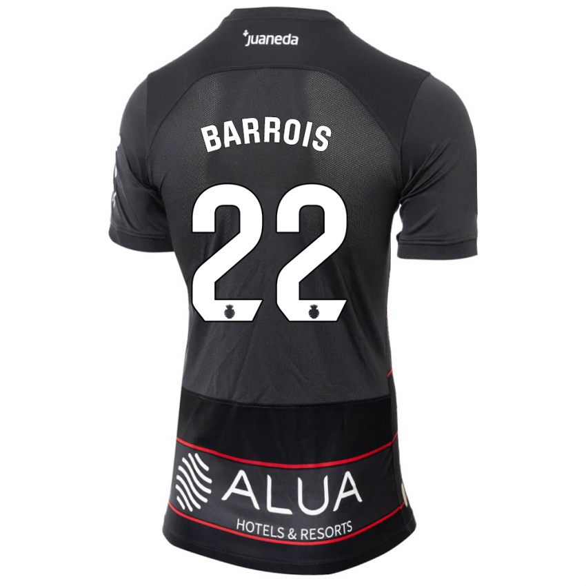 Criança Camisola Eliott Barrois #22 Preto Alternativa 2023/24 Camisa