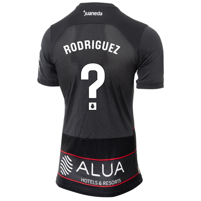 Criança Camisola Gabriel Rodríguez #0 Preto Alternativa 2023/24 Camisa