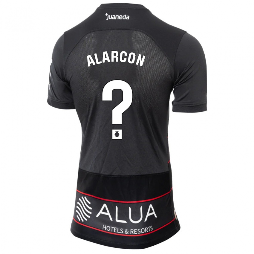 Criança Camisola Raúl Alarcón #0 Preto Alternativa 2023/24 Camisa