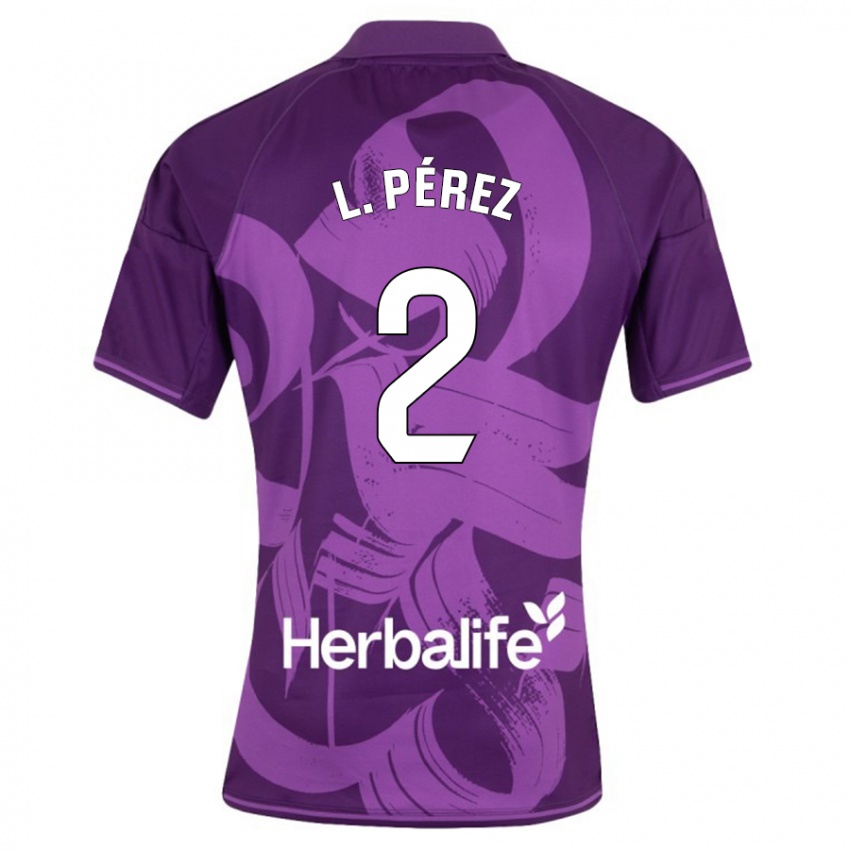 Criança Camisola Luis Pérez #2 Tolet Alternativa 2023/24 Camisa