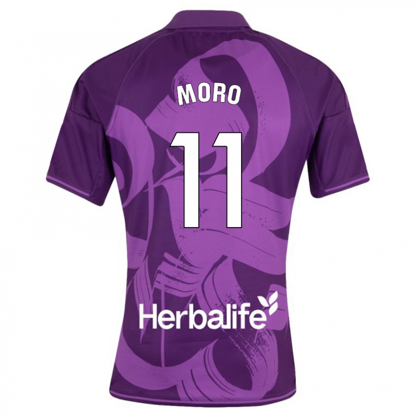 Criança Camisola Raúl Moro #11 Tolet Alternativa 2023/24 Camisa