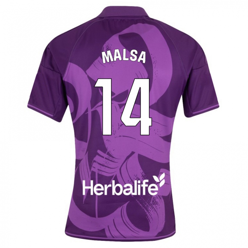 Criança Camisola Mickaël Malsa #14 Tolet Alternativa 2023/24 Camisa