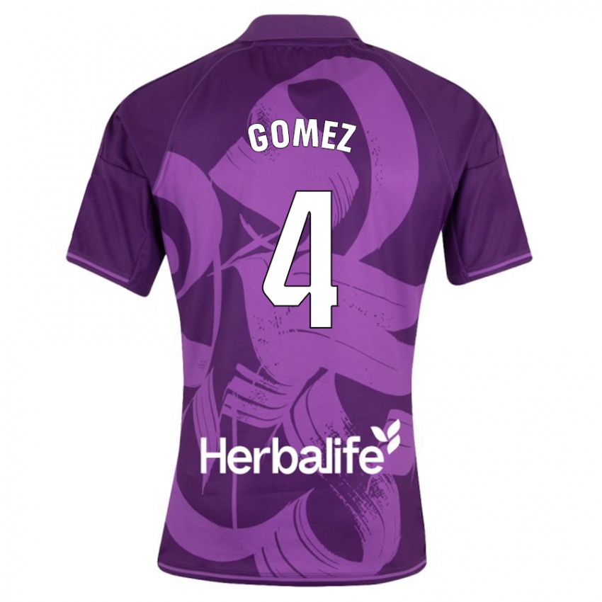 Criança Camisola Adrián Gómez #4 Tolet Alternativa 2023/24 Camisa