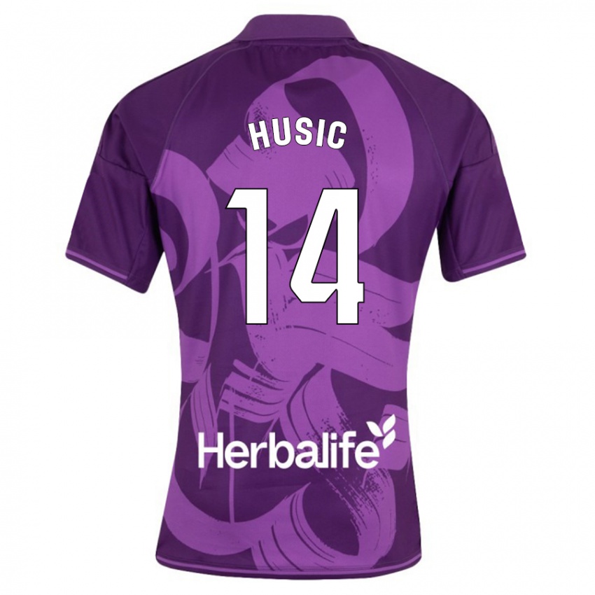 Criança Camisola Salih Husic #14 Tolet Alternativa 2023/24 Camisa