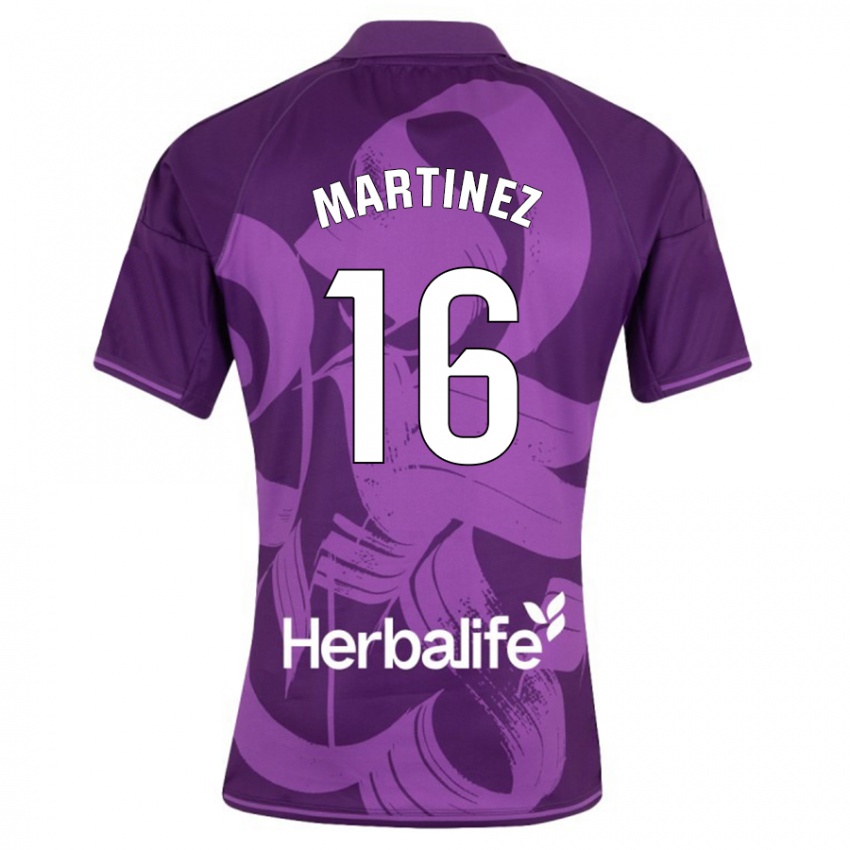 Criança Camisola Jesús Martínez #16 Tolet Alternativa 2023/24 Camisa