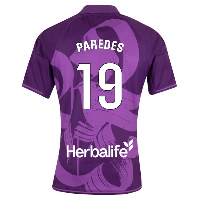 Criança Camisola Yago Paredes #19 Tolet Alternativa 2023/24 Camisa