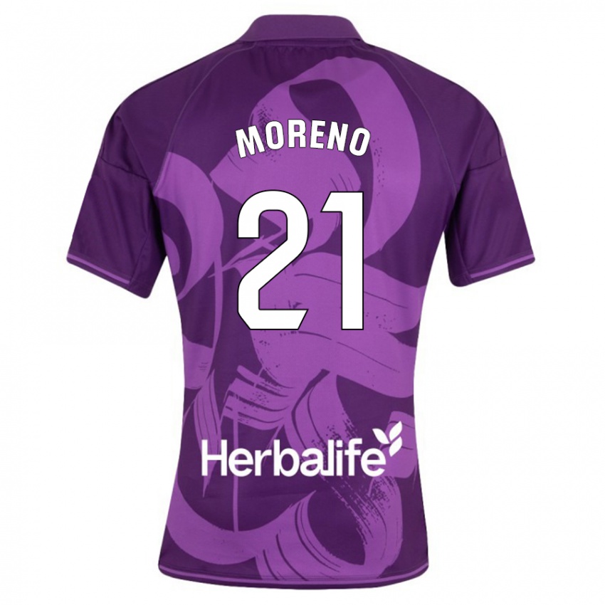 Criança Camisola Xavi Moreno #21 Tolet Alternativa 2023/24 Camisa