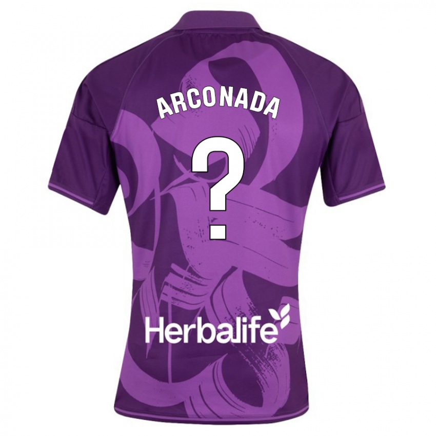 Criança Camisola Diego Arconada #0 Tolet Alternativa 2023/24 Camisa