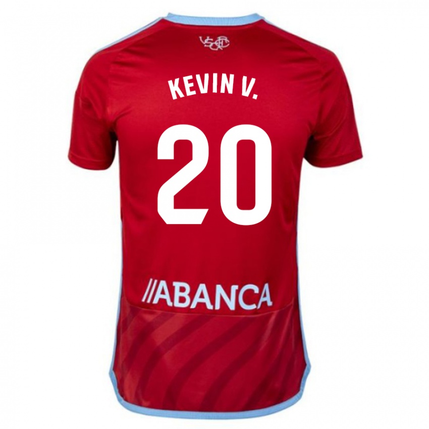 Criança Camisola Kevin Vázquez #20 Vermelho Alternativa 2023/24 Camisa