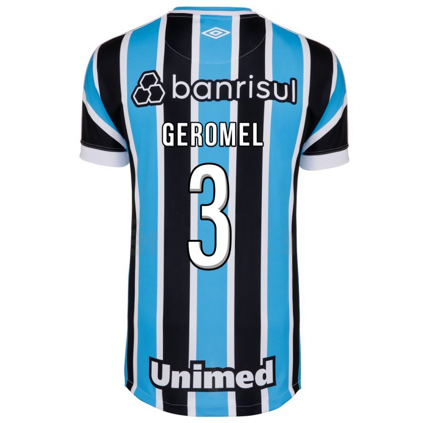 Homem Camisola Pedro Geromel #3 Azul Principal 2023/24 Camisa