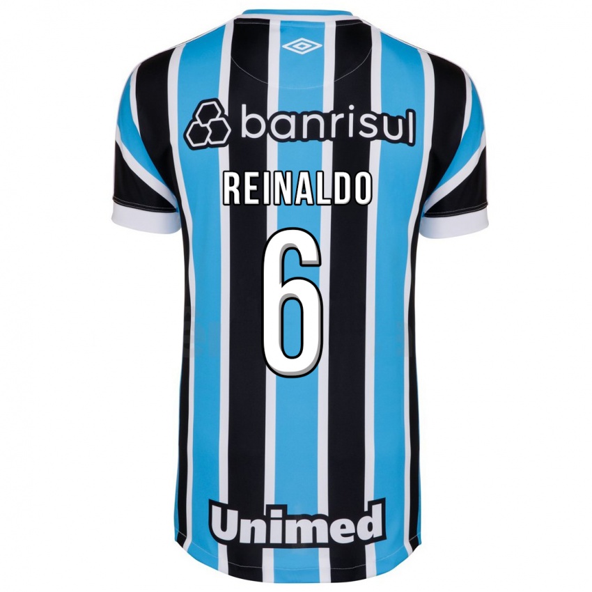 Homem Camisola Reinaldo #6 Azul Principal 2023/24 Camisa