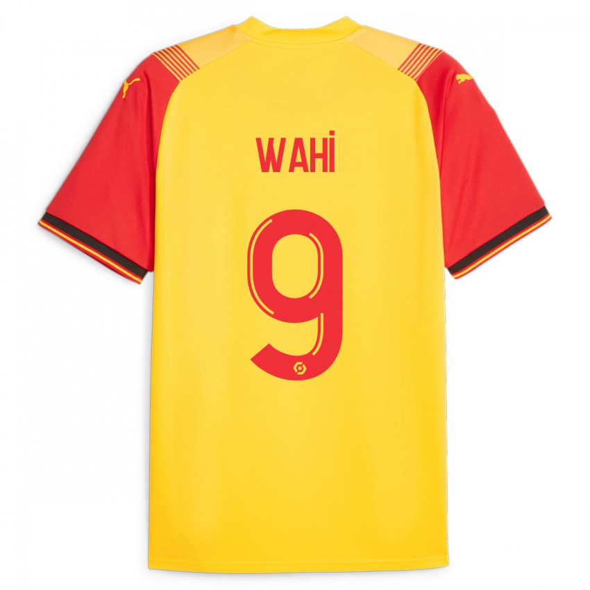 Homem Camisola Elye Wahi #9 Amarelo Principal 2023/24 Camisa