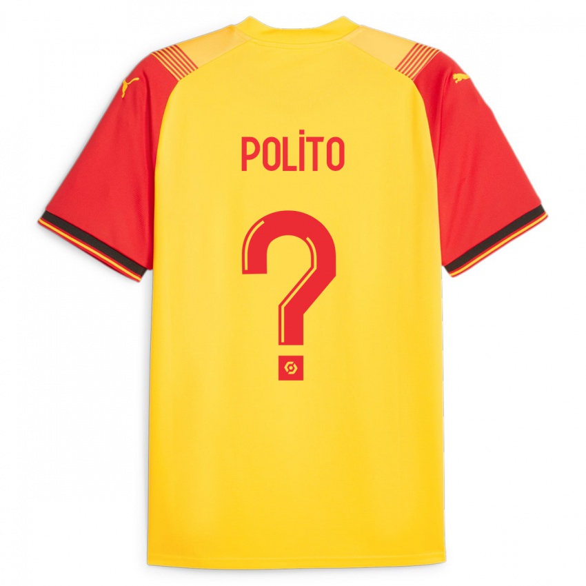 Homem Camisola Carla Polito #0 Amarelo Principal 2023/24 Camisa