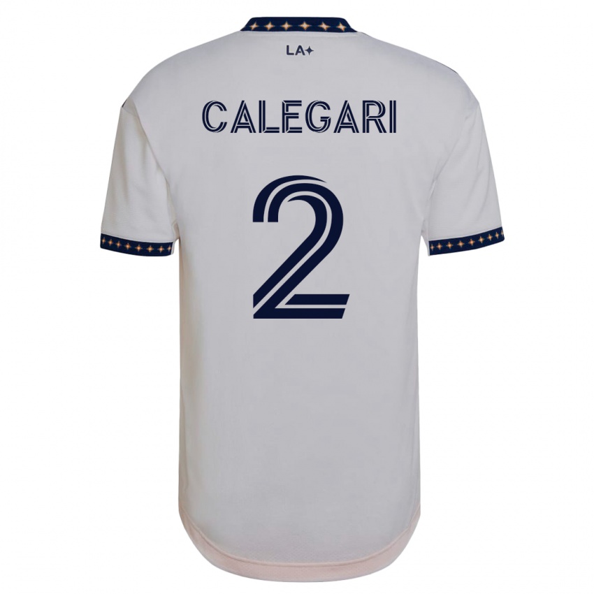 Homem Camisola Calegari #2 Branco Principal 2023/24 Camisa