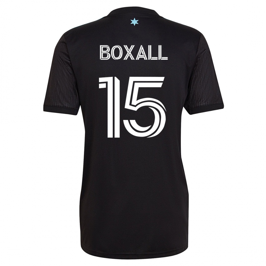 Homem Camisola Michael Boxall #15 Preto Principal 2023/24 Camisa