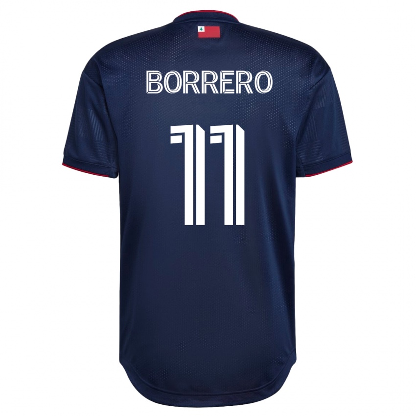 Homem Camisola Dylan Borrero #11 Marinha Principal 2023/24 Camisa