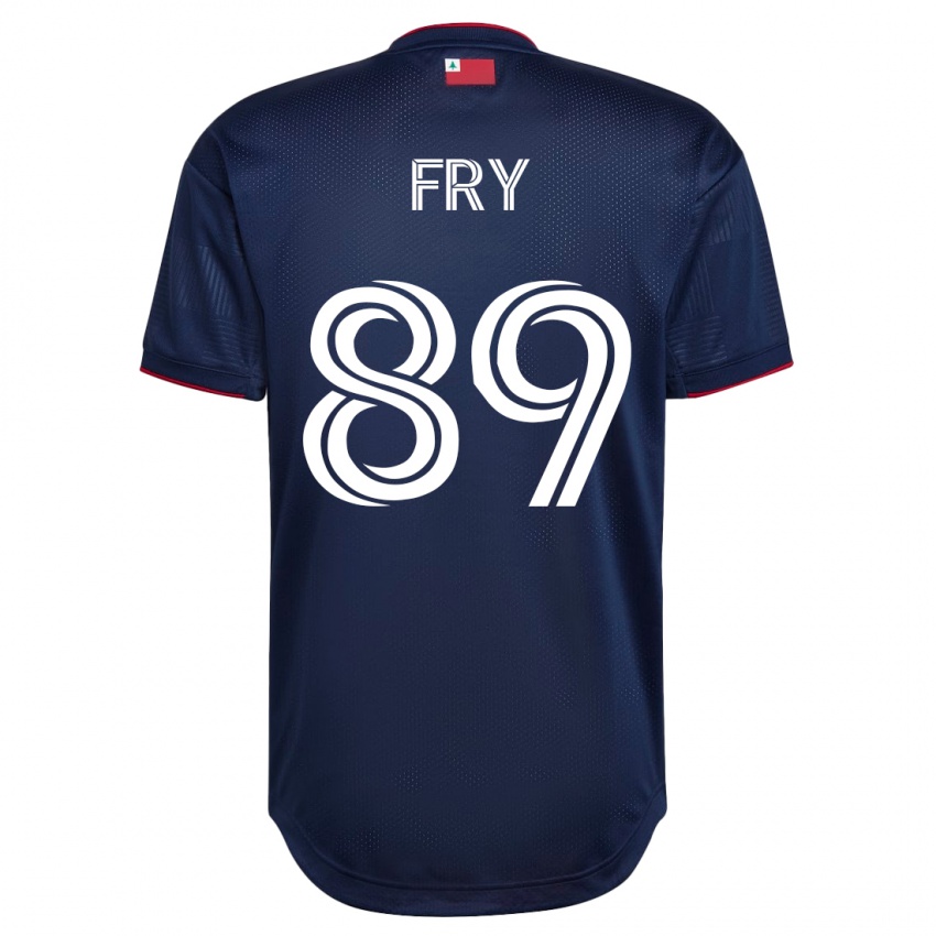 Homem Camisola Malcolm Fry #89 Marinha Principal 2023/24 Camisa