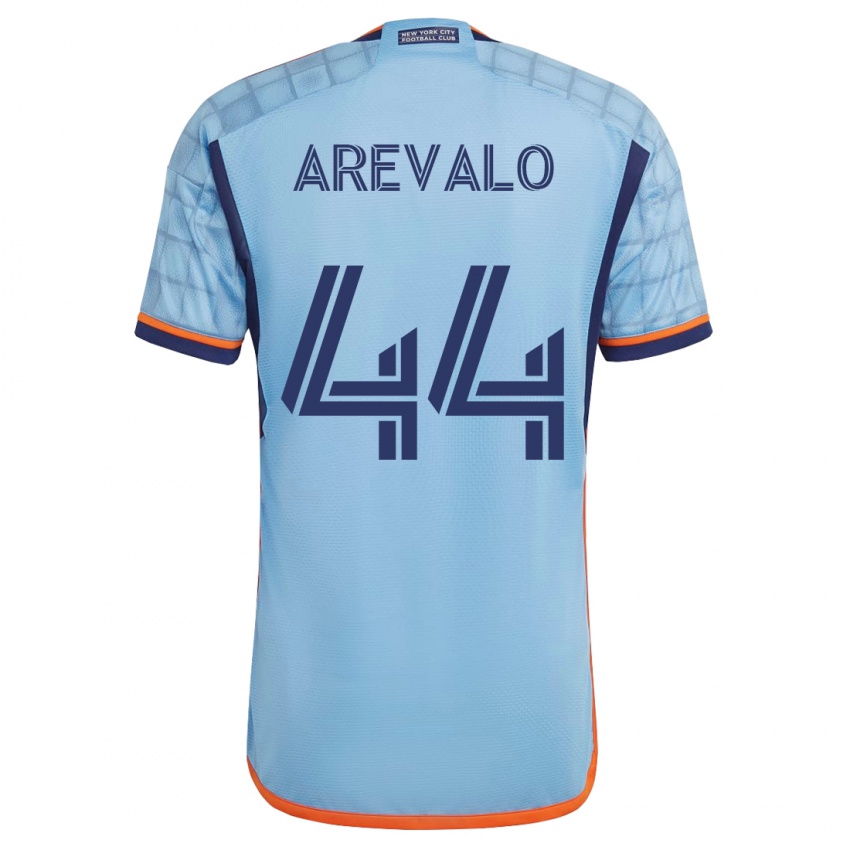 Homem Camisola Ronny Arévalo #44 Azul Principal 2023/24 Camisa