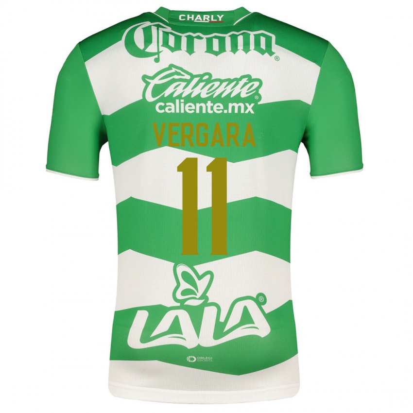 Homem Camisola Duvan Vergara #11 Verde Principal 2023/24 Camisa