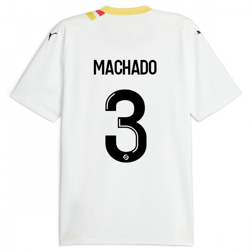 Homem Camisola Deiver Machado #3 Preto Alternativa 2023/24 Camisa